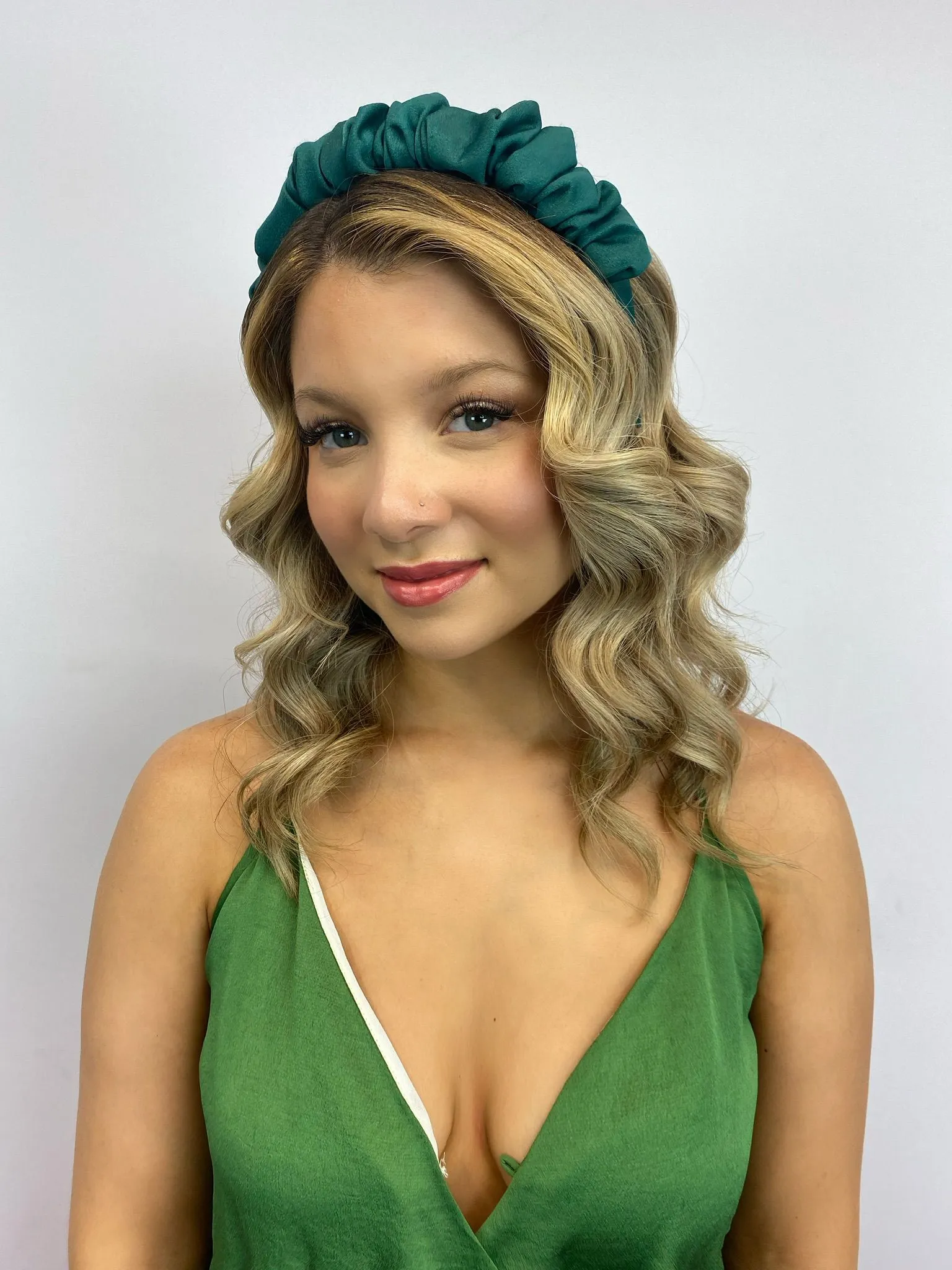 Smooth Rippled Headband (Evergreen)