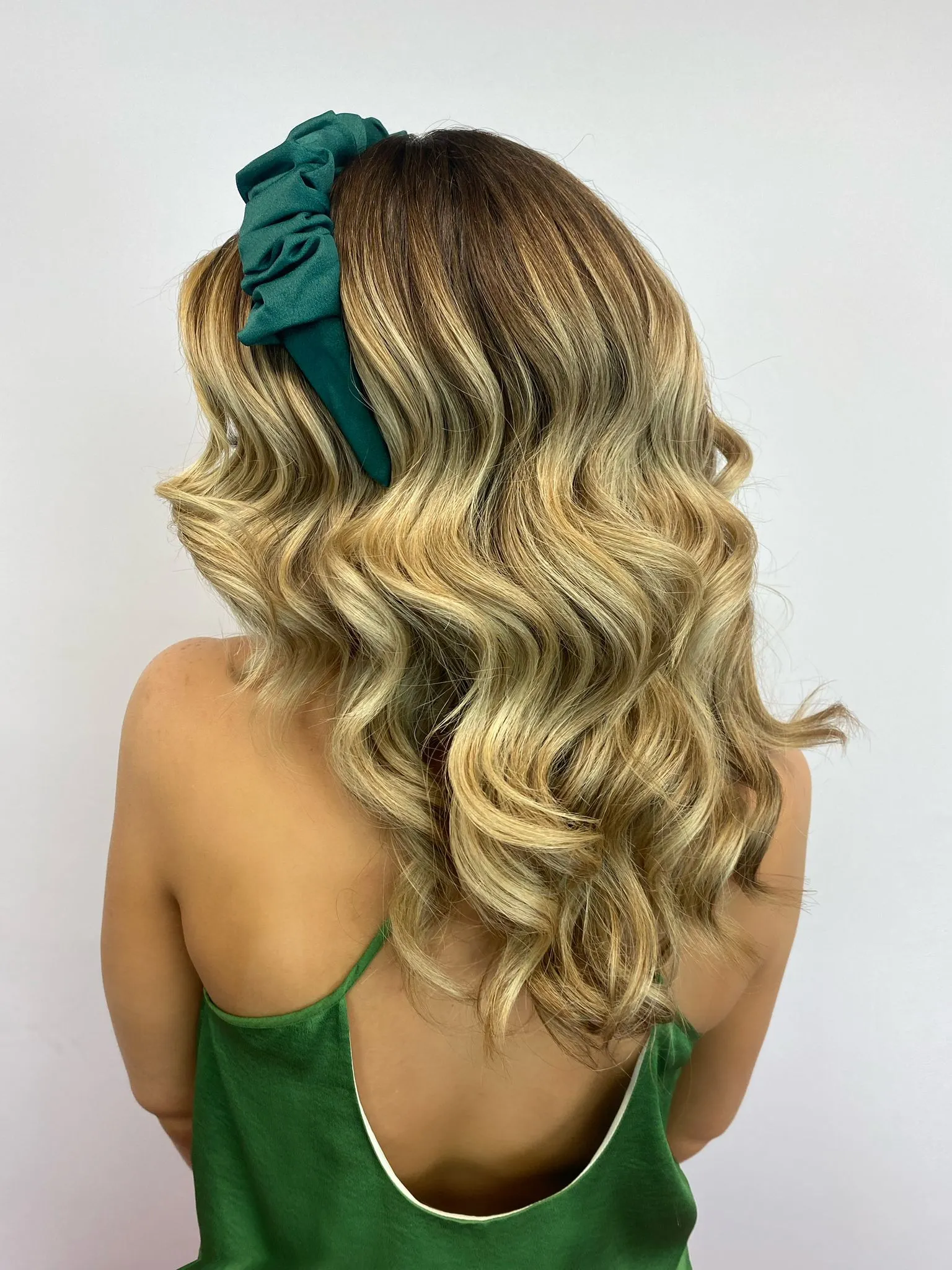 Smooth Rippled Headband (Evergreen)