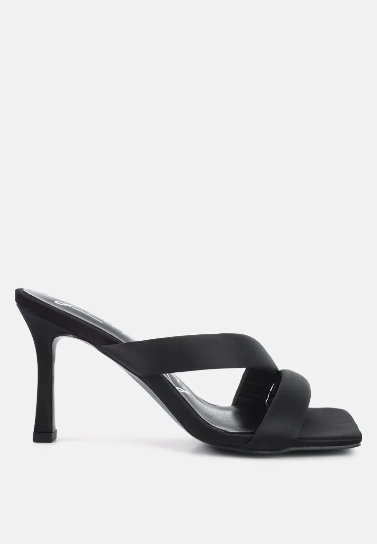Spice Up Dual Strap Heel Sandals By Ruw