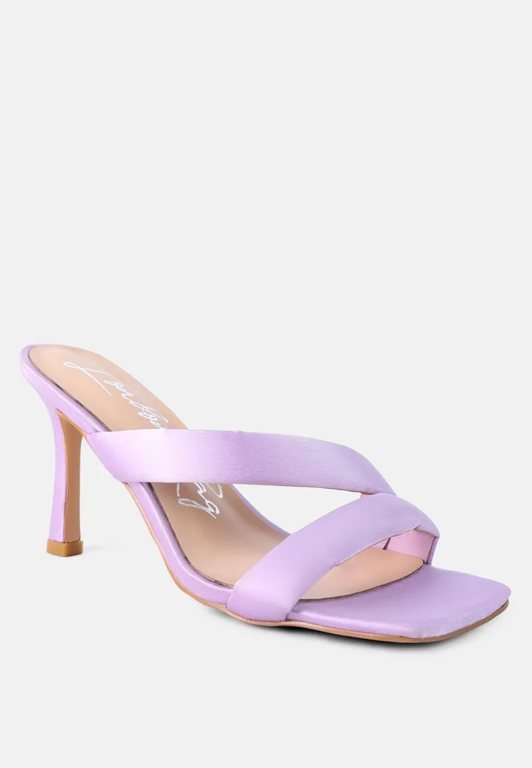 Spice Up Dual Strap Heel Sandals By Ruw