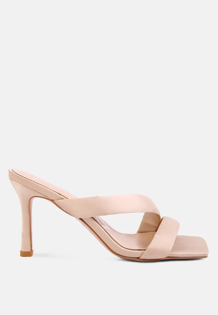 Spice Up Dual Strap Heel Sandals By Ruw