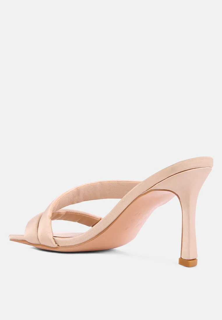 Spice Up Dual Strap Heel Sandals By Ruw