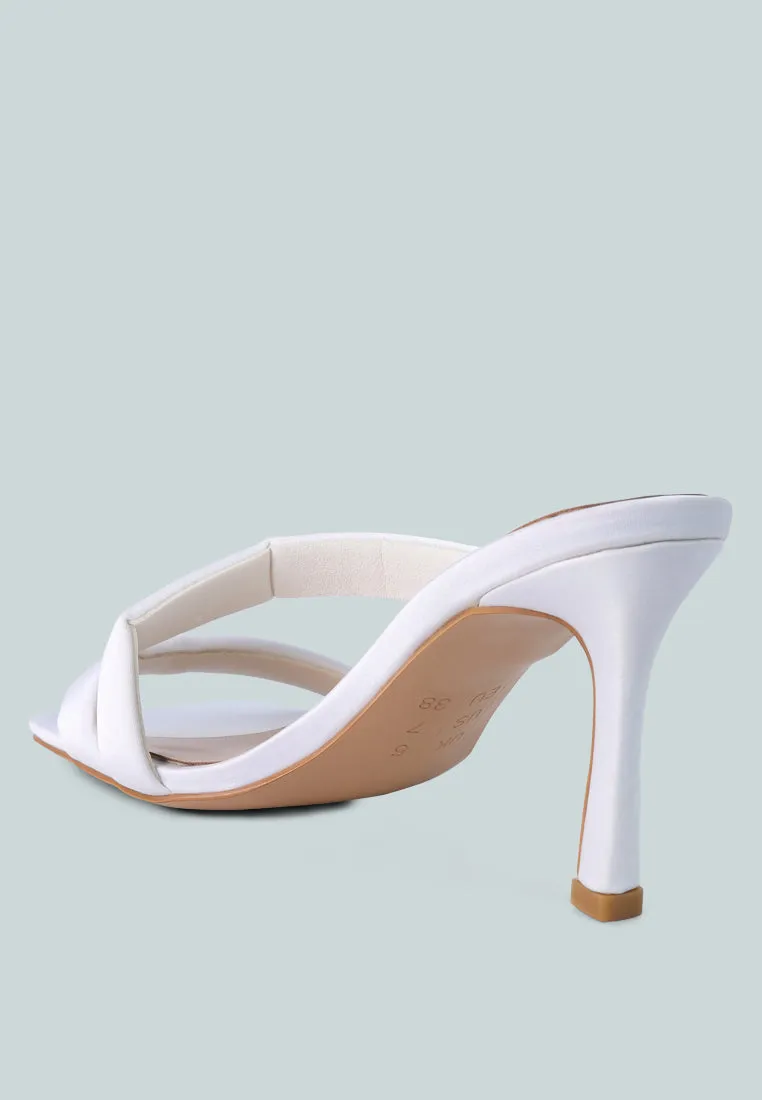 Spice Up Dual Strap Heel Sandals By Ruw