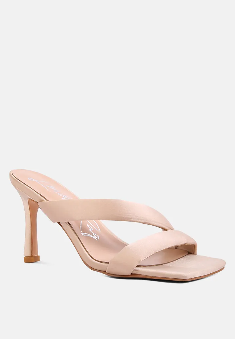 Spice Up Dual Strap Heel Sandals By Ruw