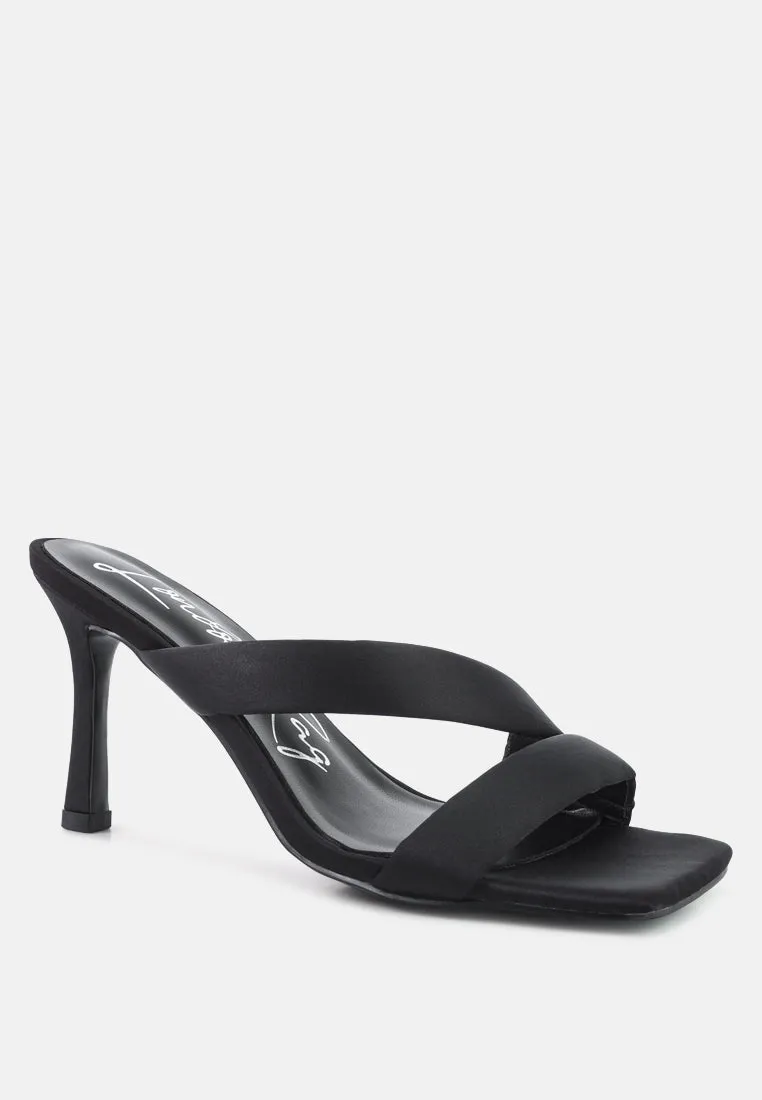Spice Up Dual Strap Heel Sandals By Ruw