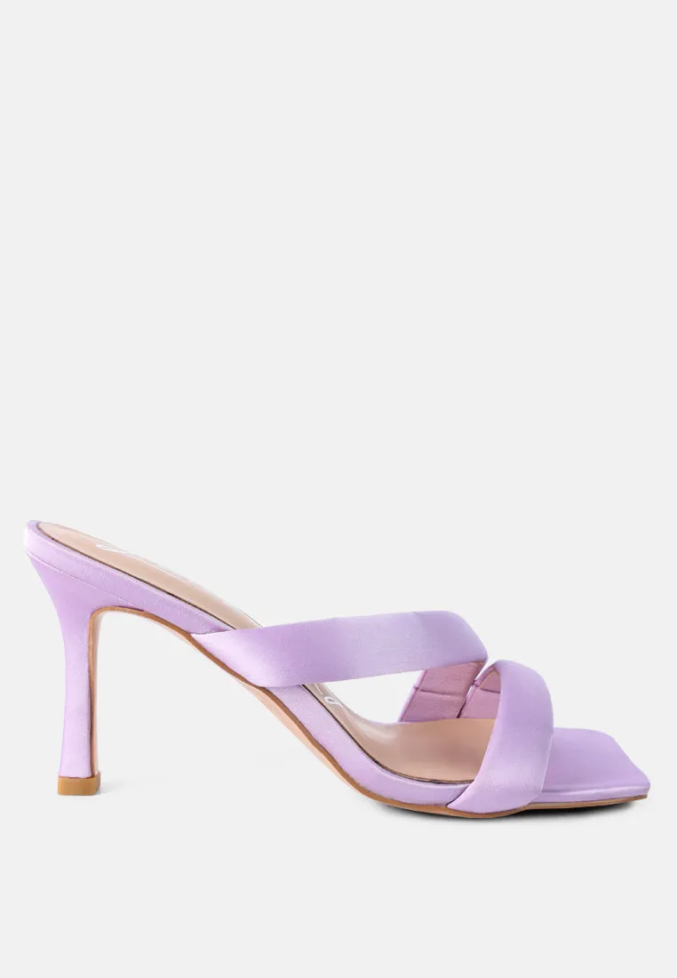 Spice Up Dual Strap Heel Sandals By Ruw