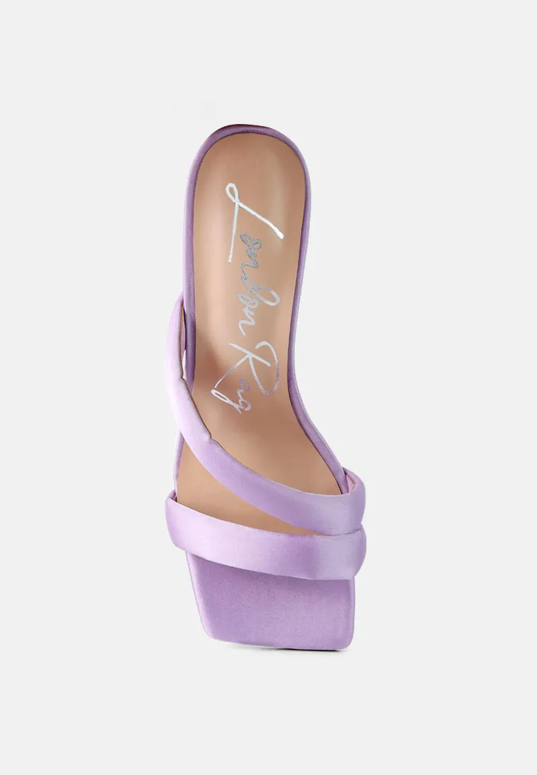 Spice Up Dual Strap Heel Sandals By Ruw