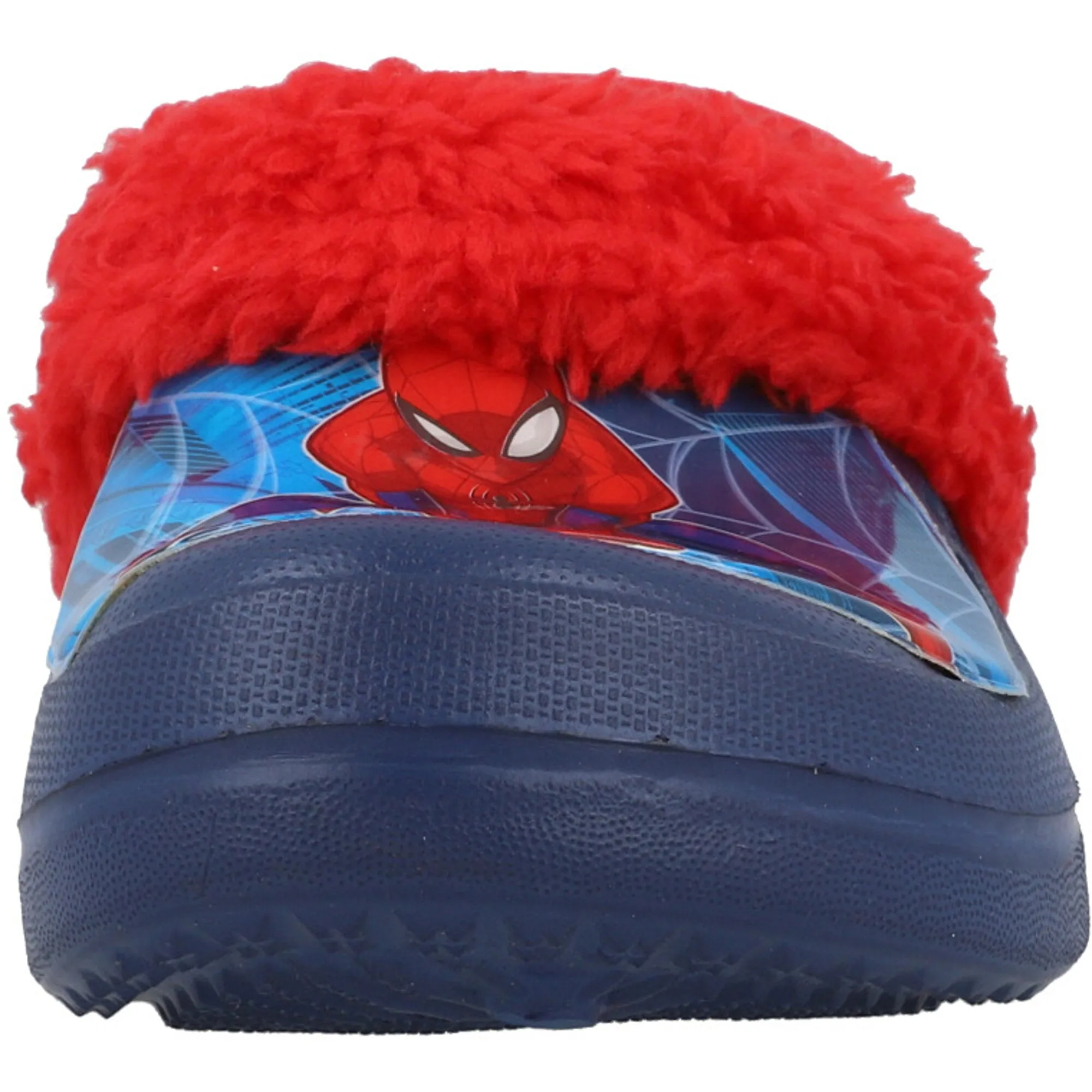 Spider-Man Navy Kids' Clogs with Red Lining