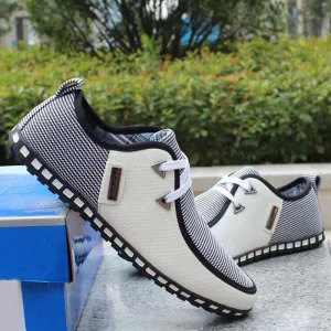 Spring breathable doug men loafers casual shoes increased within flats the British fashion lace up shoes