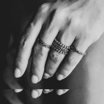 Stacking Rings Solid 925 Silver