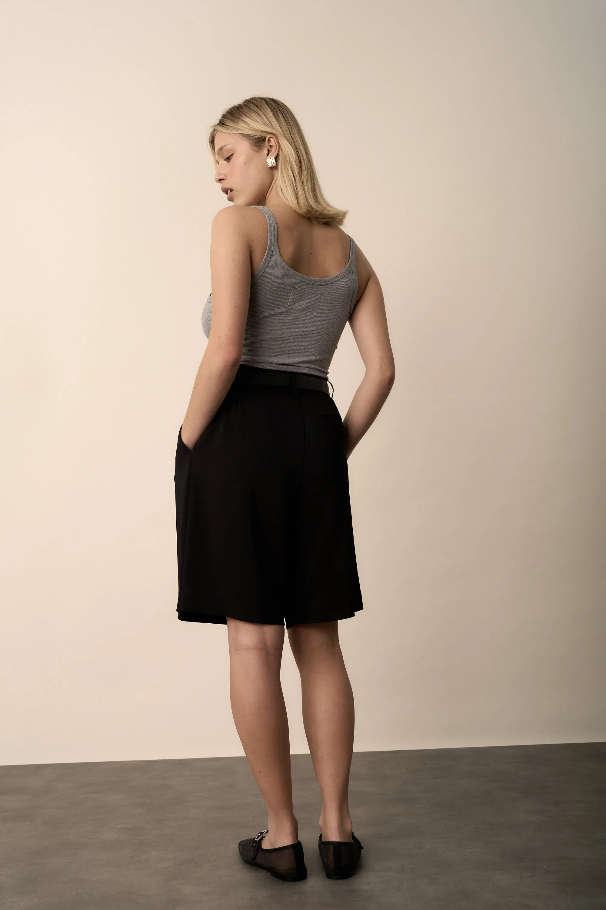 The Pleat Front Short
