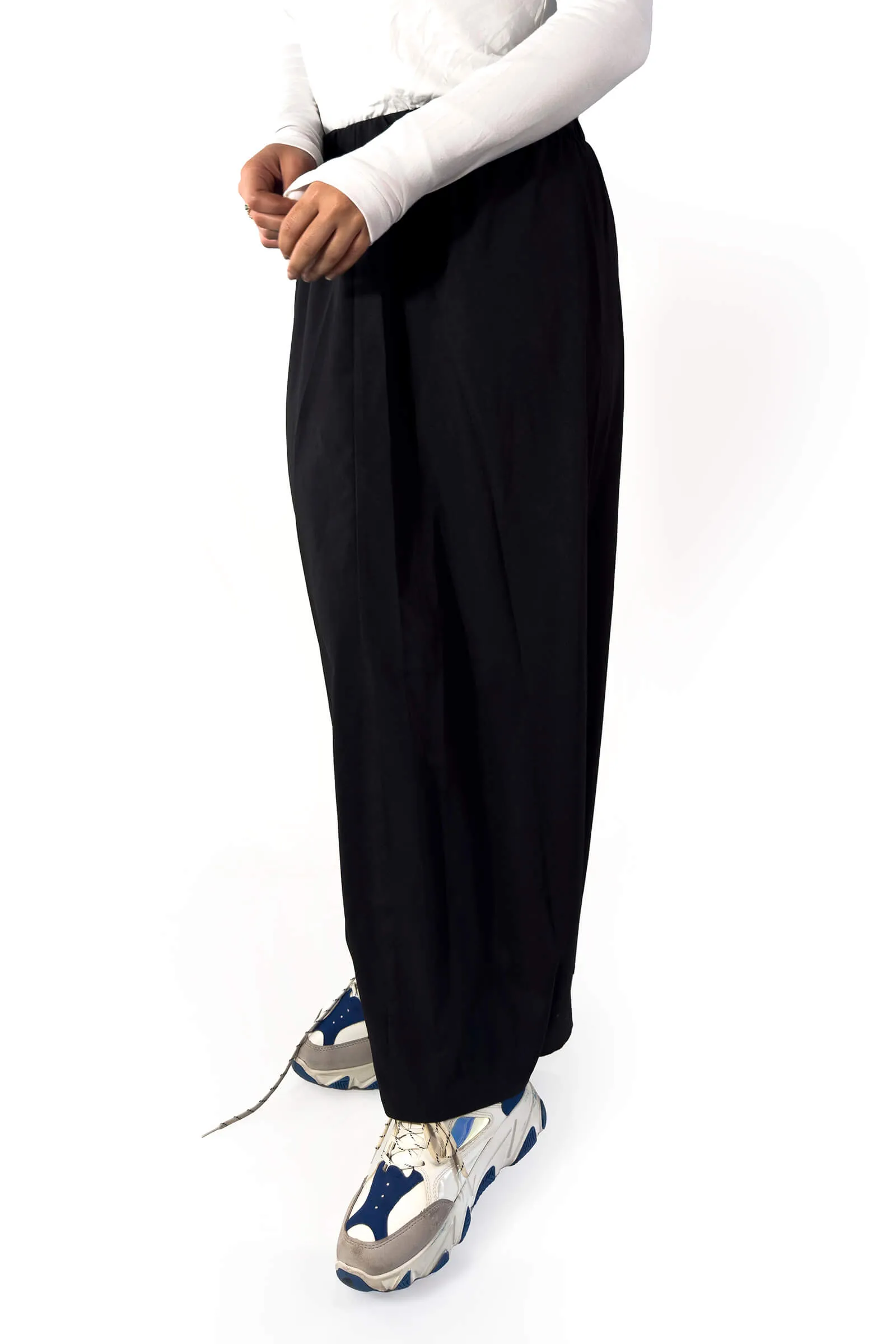 Timeless Black Basic Maxi Skirt