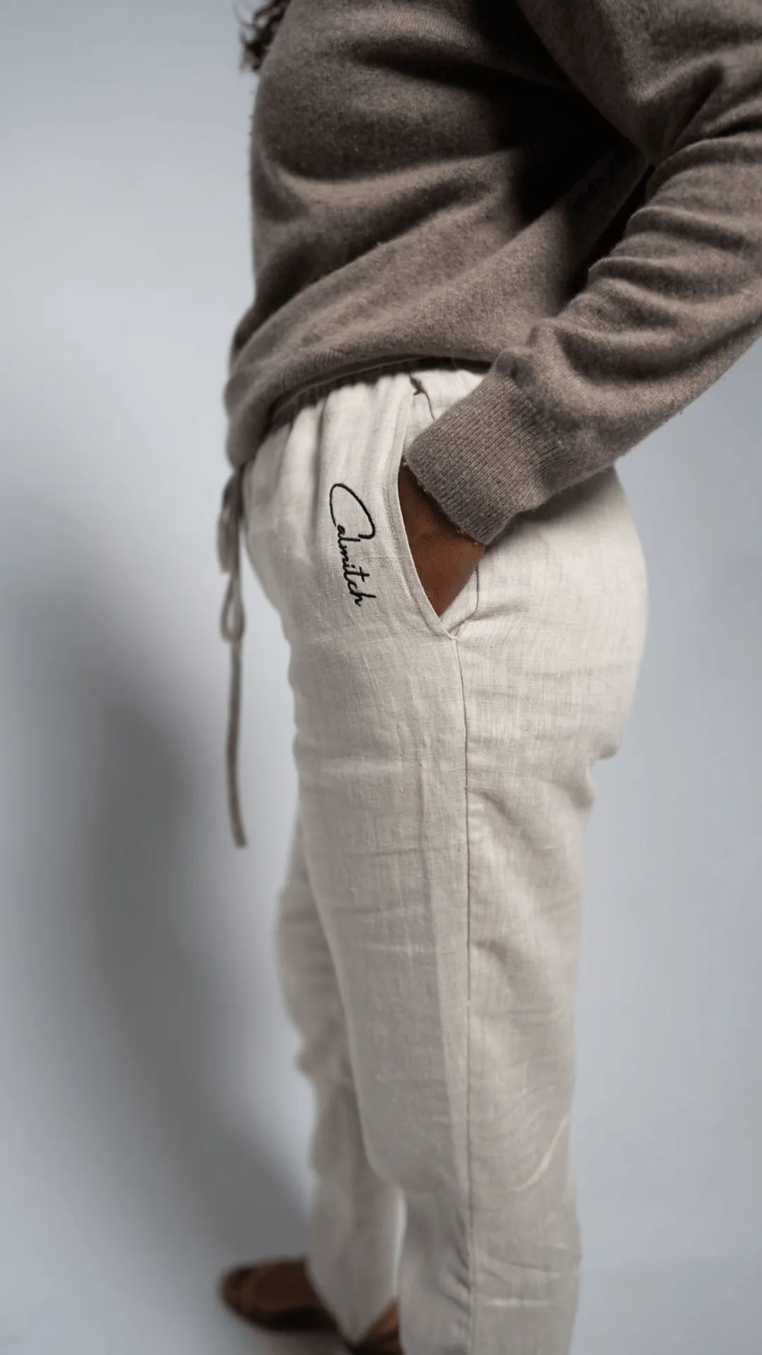Timeless Roots Collection: Natural Linen Pants