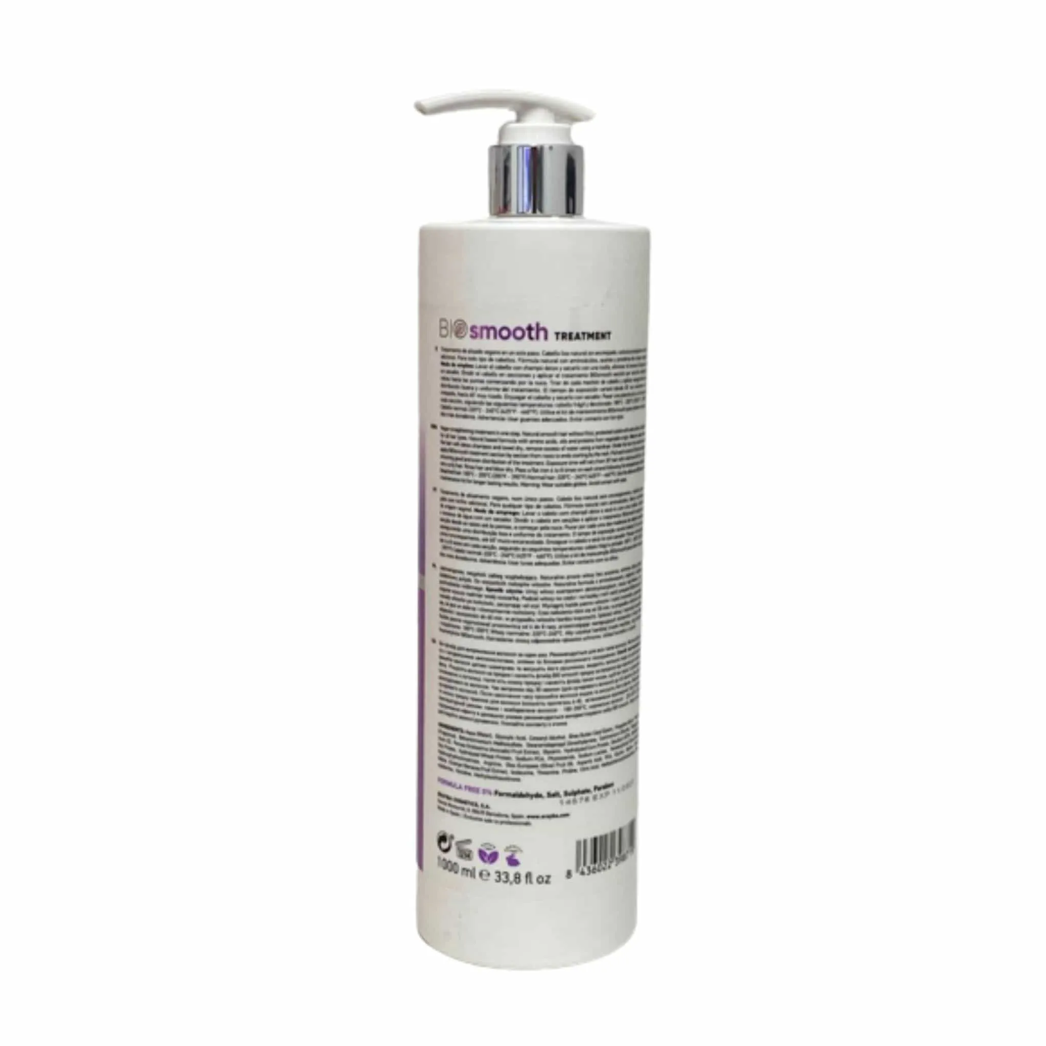 TRATAMIENTO VRGANO SUAVIZANTE ALISADORE BIO SMOOTH ORGANIC STRAIGHTENER SMOOTH TRATMENT 1.000 ML