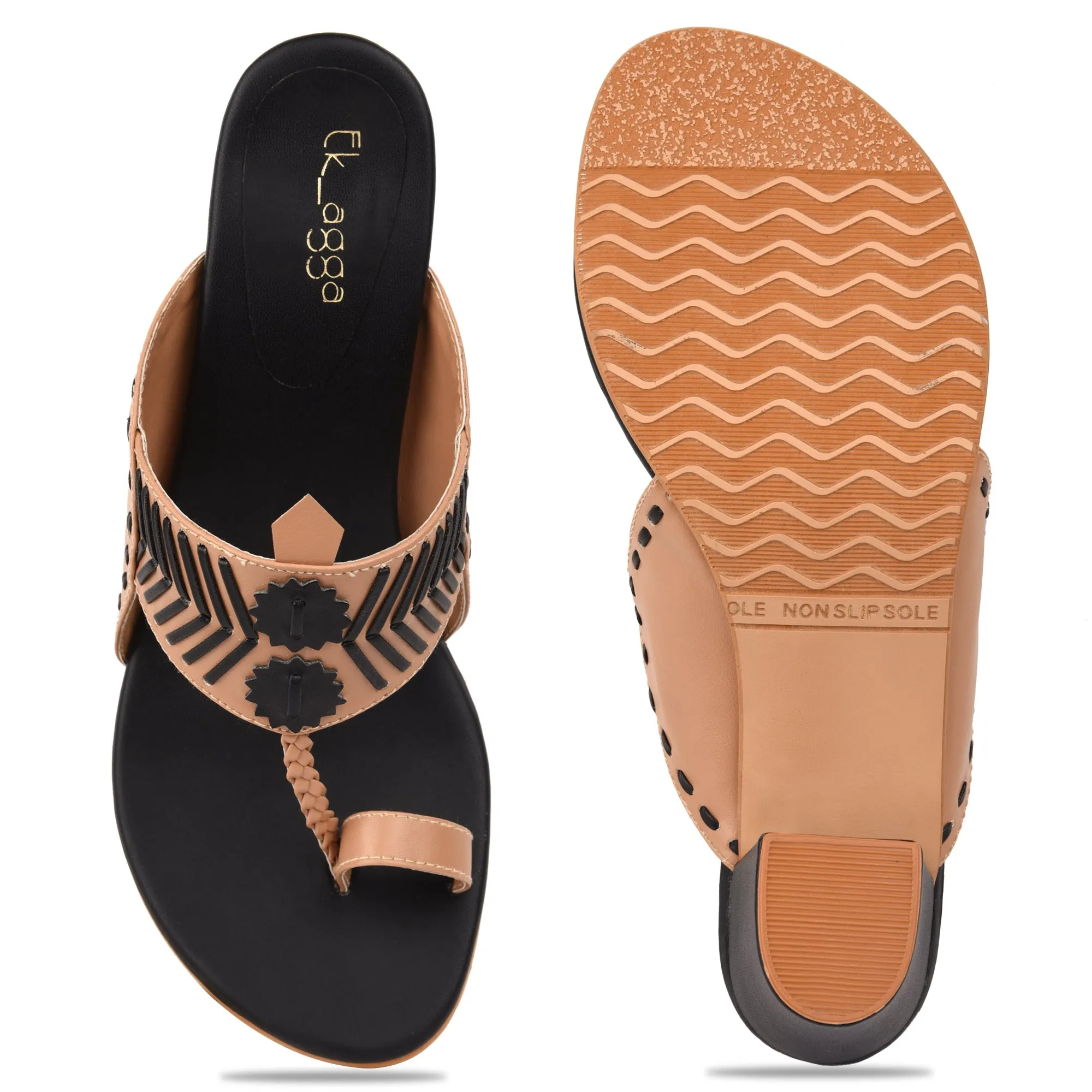 Two Tone Kolhapuri
