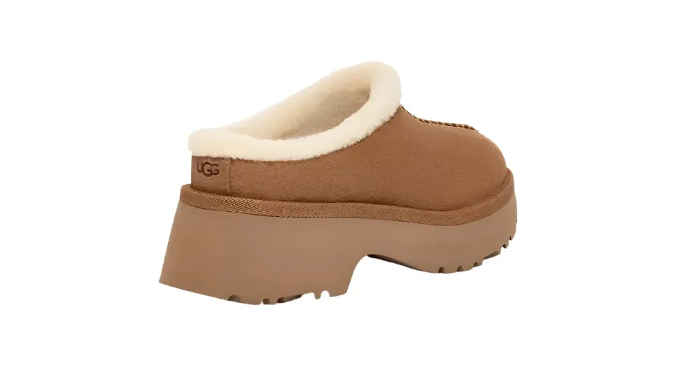 UGG® Women's New Heights Cozy Clog - Chestnut