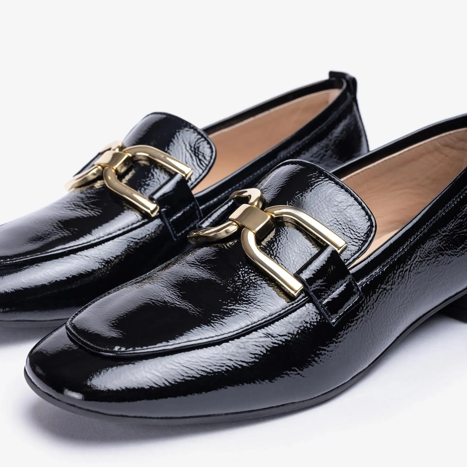 Unisa Baxter Loafer-BLACK PATENT
