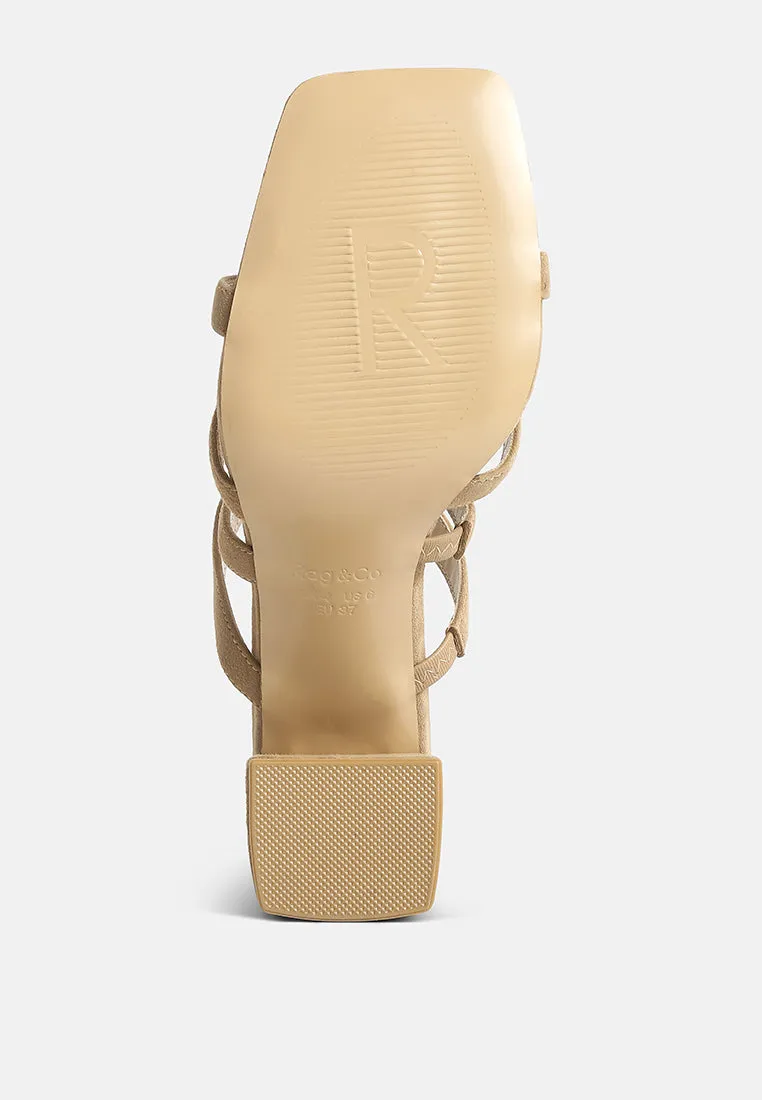 Valentina Strappy  Heel Sandals Women