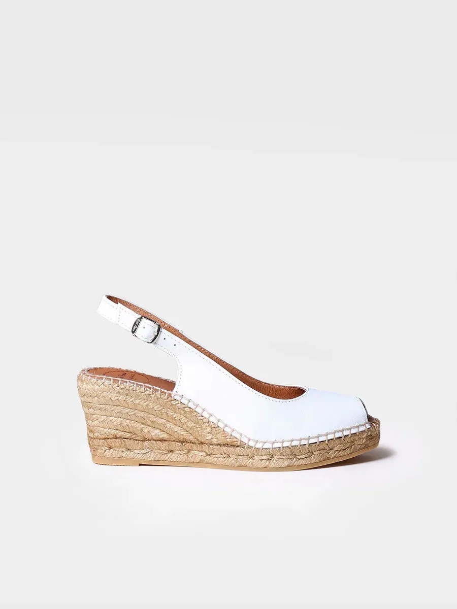 Wedge peep toe espadrille - CROACIA