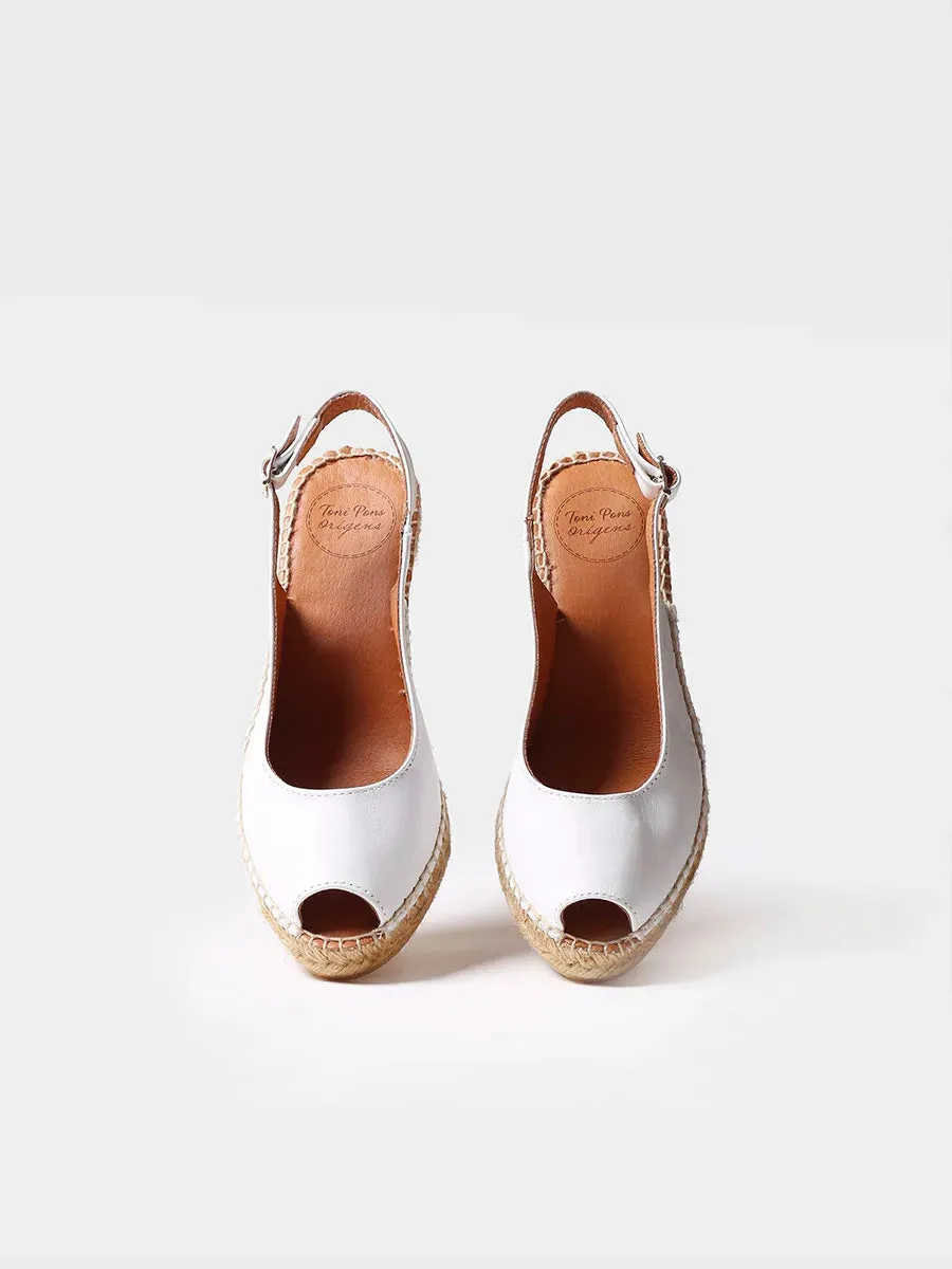 Wedge peep toe espadrille - CROACIA