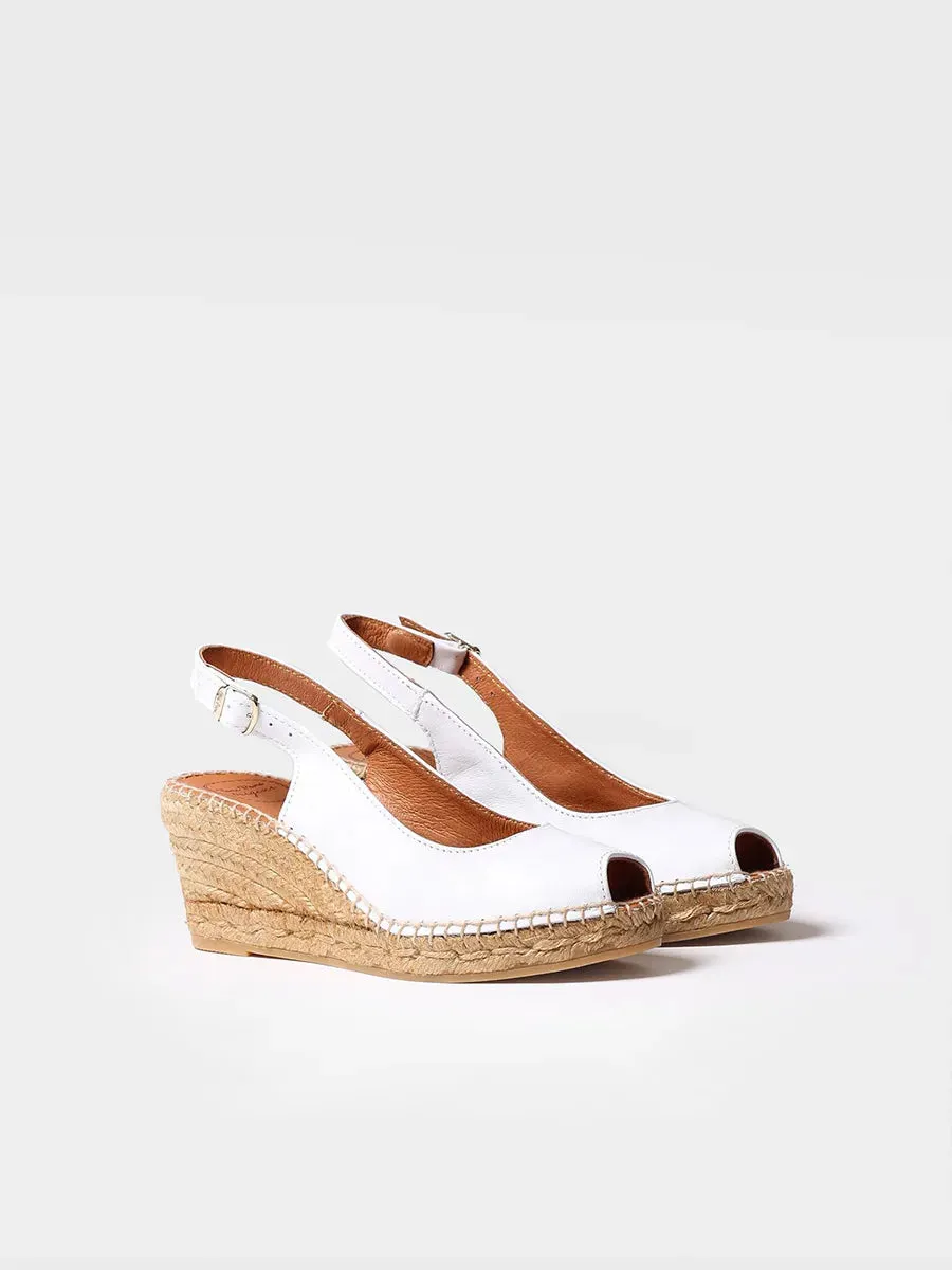 Wedge peep toe espadrille - CROACIA