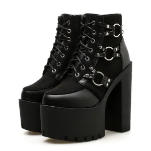 Women Platform Heels Casual Shoes