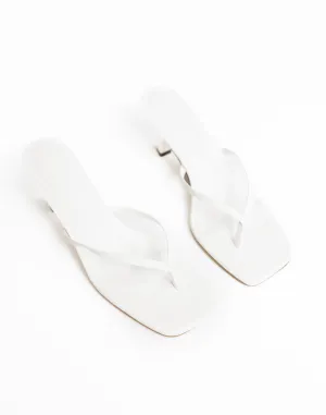 Xami Heels (White) - By Billini