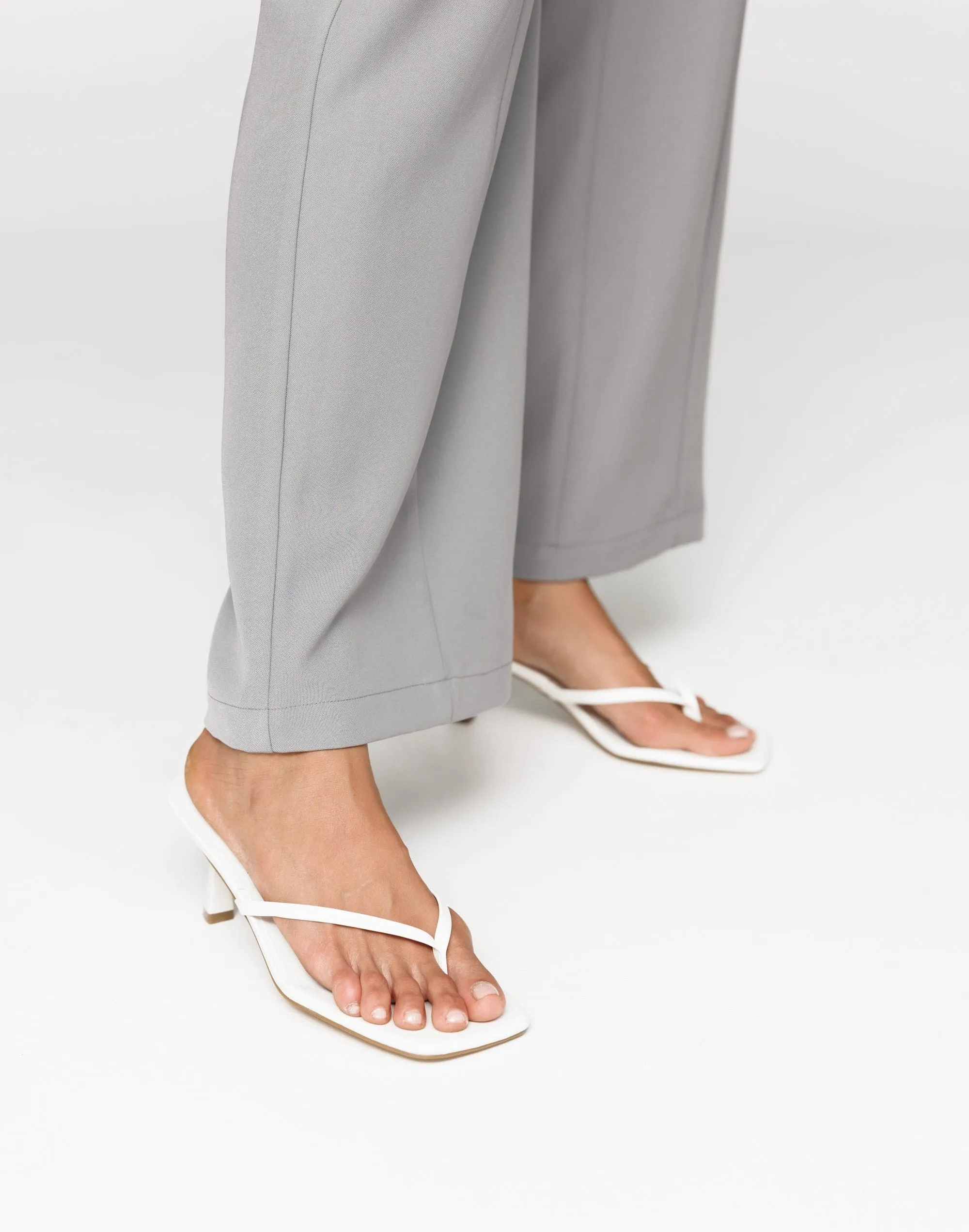 Xami Heels (White) - By Billini